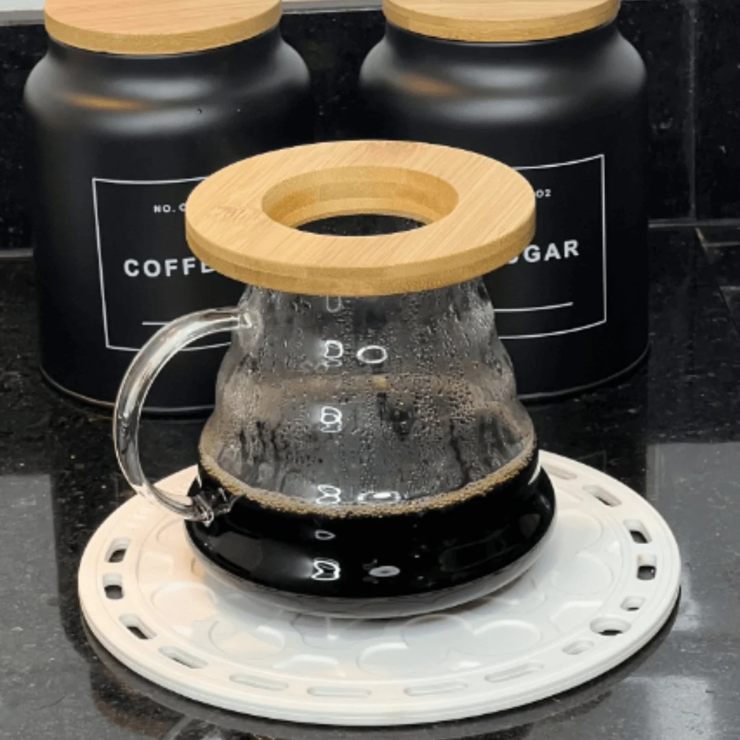 Cafeteira e Filtro de Vidro Borossilicato 500ml - Image 4