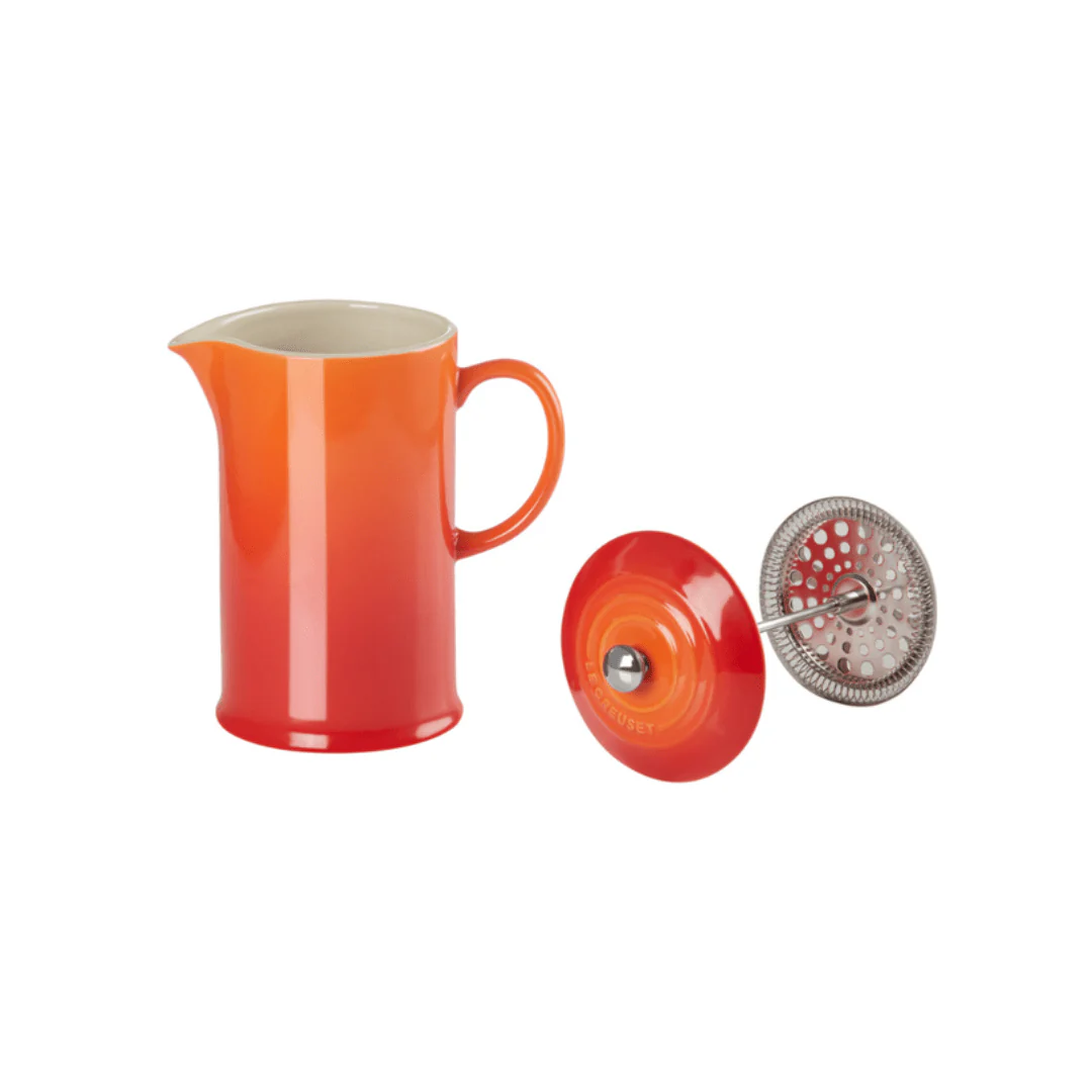 Cafeteira Prensa Francesa  Laranja 1 Litro Le Creuset - Image 3