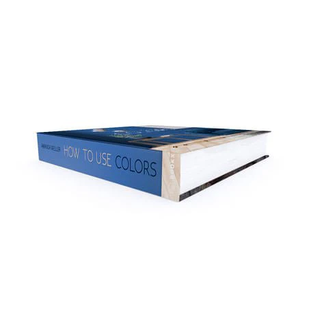 Caixa Livro How To Use Colors Azul 30cm - Image 2