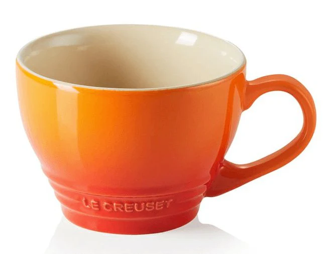 Caneca Bistrô Laranja 400ml Le Creuset - Image 4