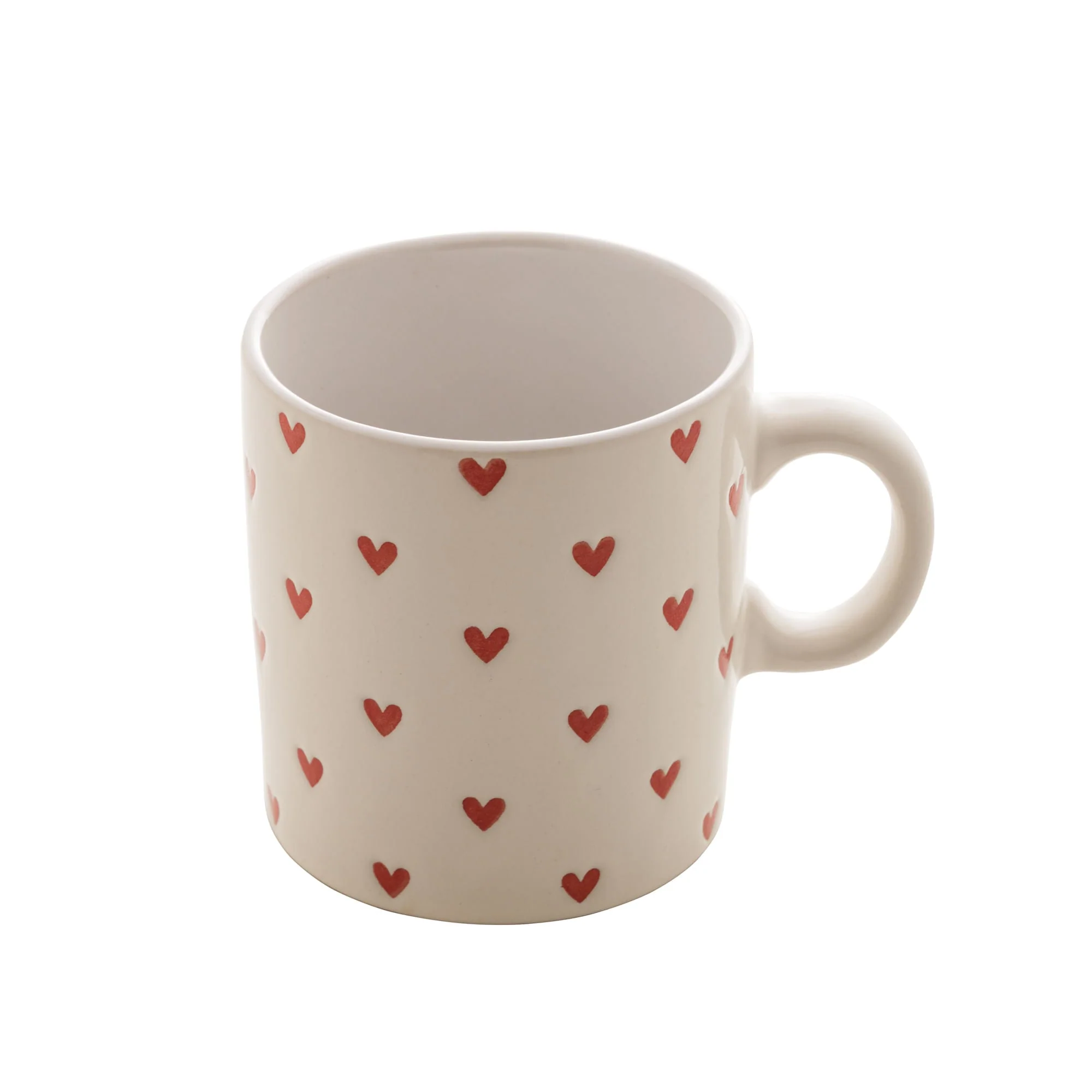 Caneca de Cerâmica Coração Branco 240ml - Image 5