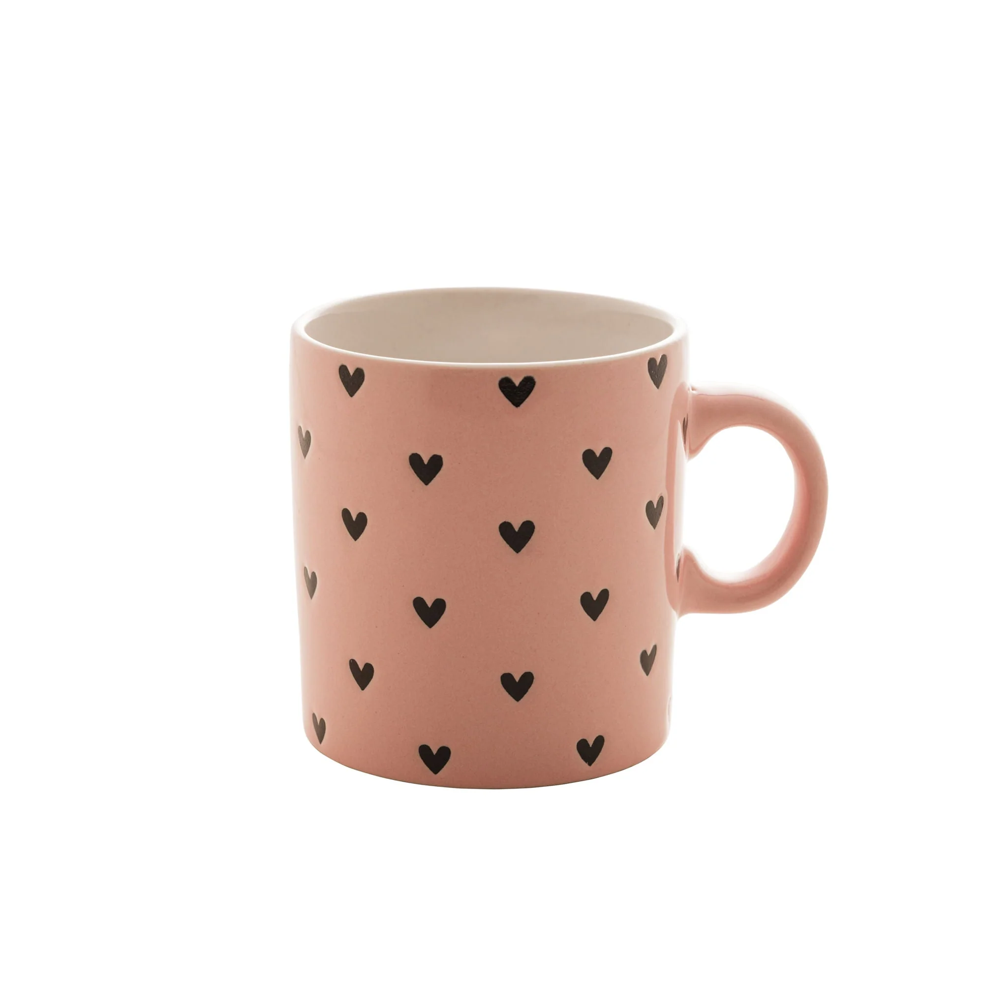 Caneca de Cerâmica Coração Rosa 240ml - Image 6