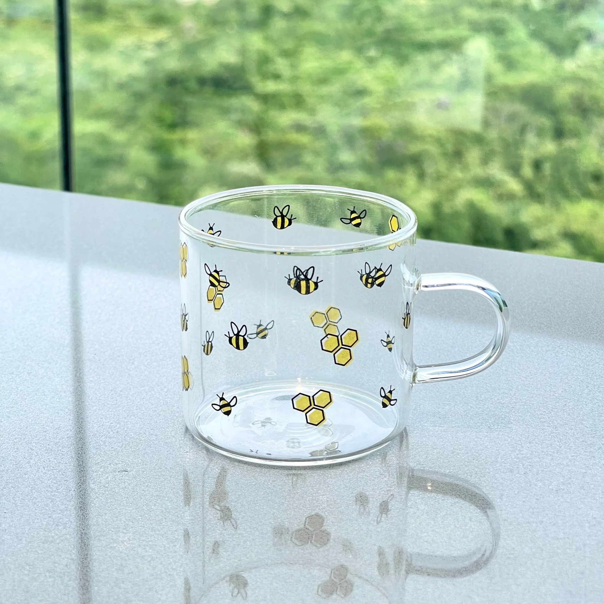 Caneca de Vidro Abelha Bee 125ml - Image 2