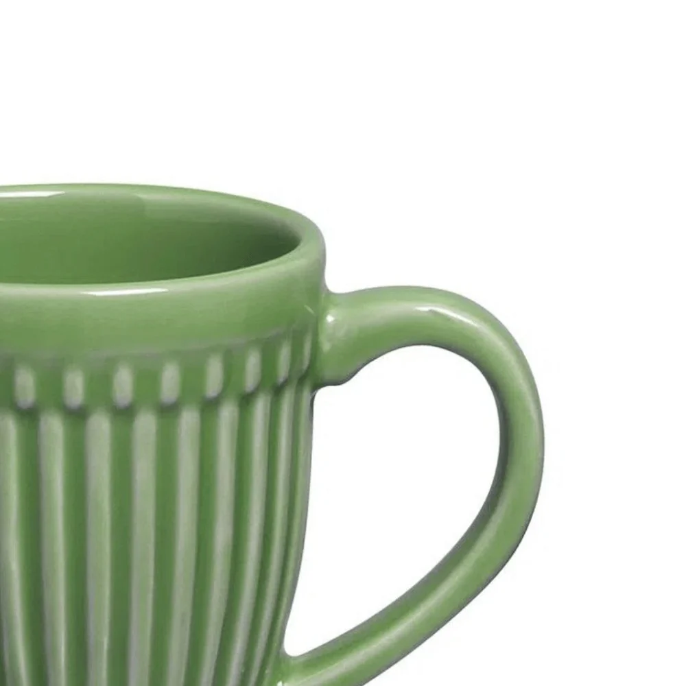 Caneca Roma Verde Salvia em Cerâmica - 343ml - Image 2