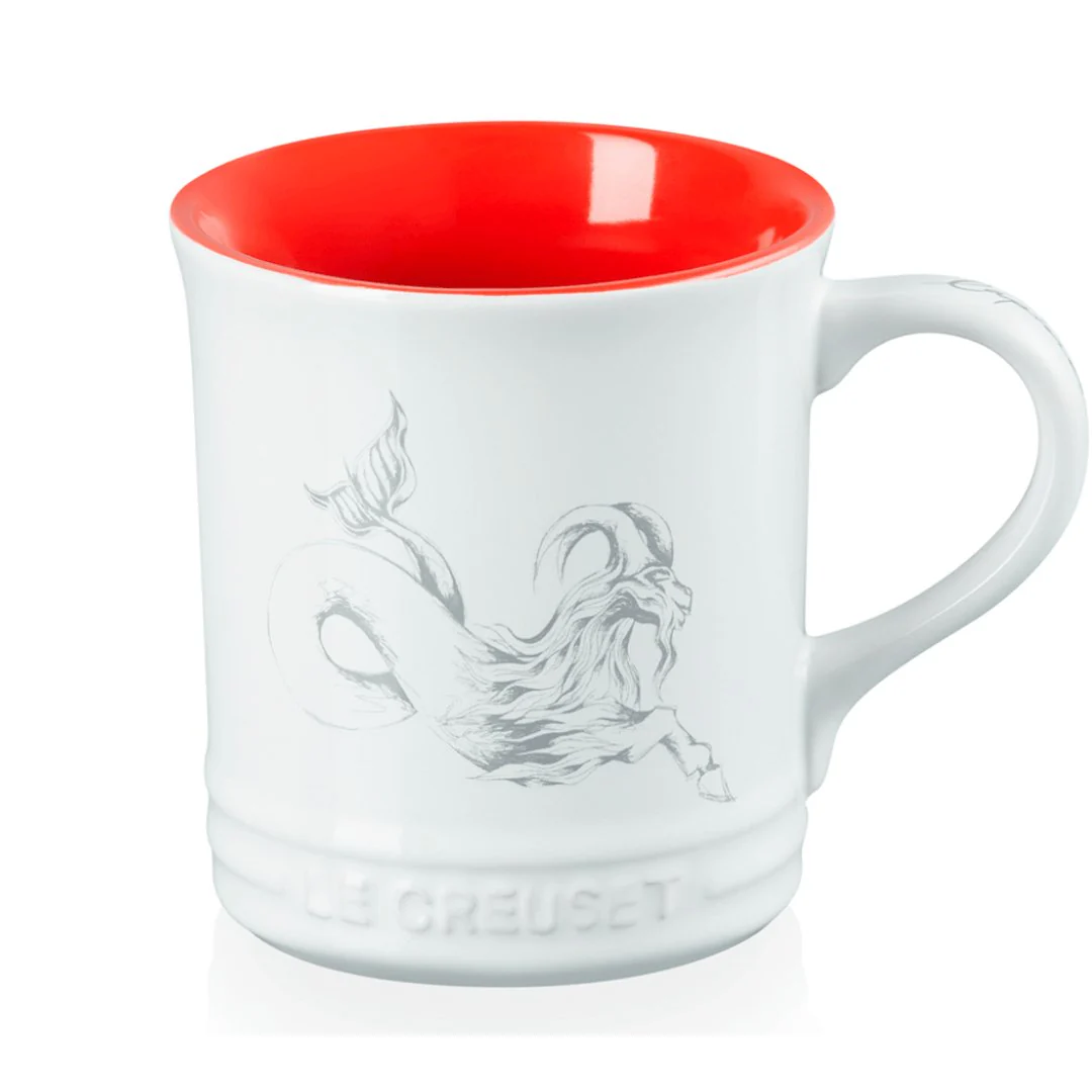 Caneca Seattle Zodíaco Capricórnio Branca 400ml Le Creuset - Image 2