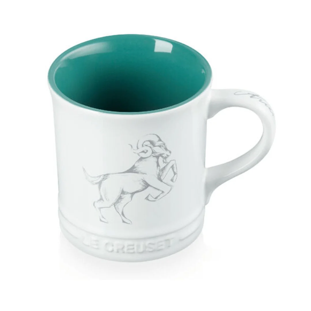 Caneca Seattle Zodíaco Áries Branca 400ml Le Creuset - Image 4