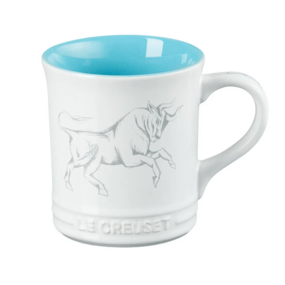 Caneca Seattle Zodíaco Touro Branca 400ml Le Creuset - Image 2