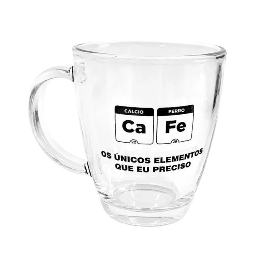 Caneca Sincera em Vidro 330ml
