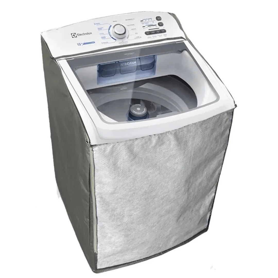 Capa para Máquina de Lavar Electrolux LED14 14kg Cinza