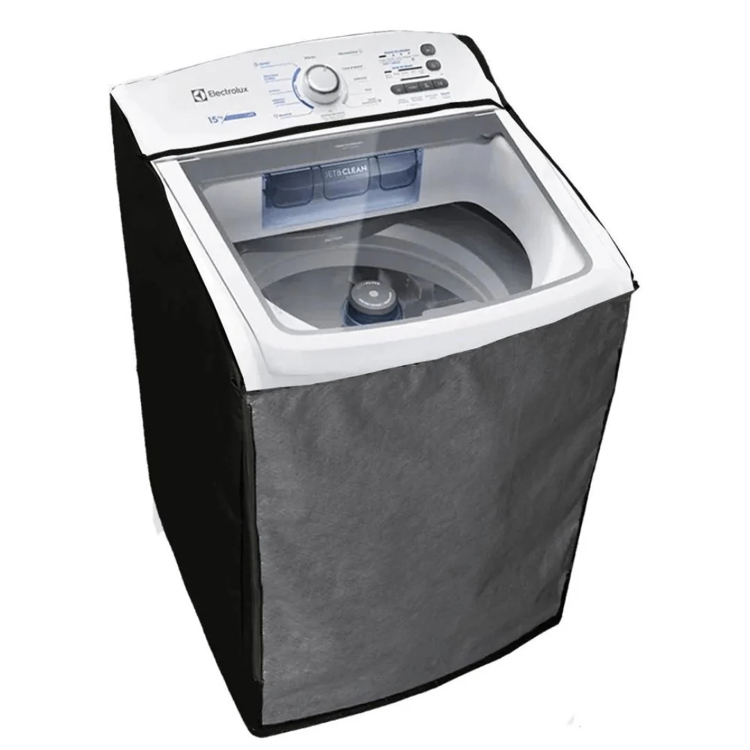 Capa para Máquina de Lavar Electrolux LED14 14kg Preta