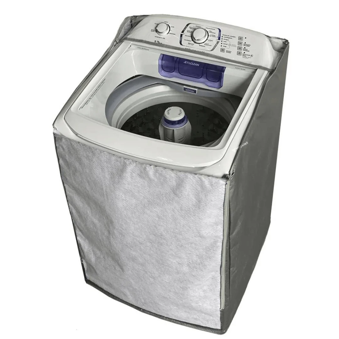 Capa para Máquina de Lavar Electrolux LPR 17 17kg Cinza