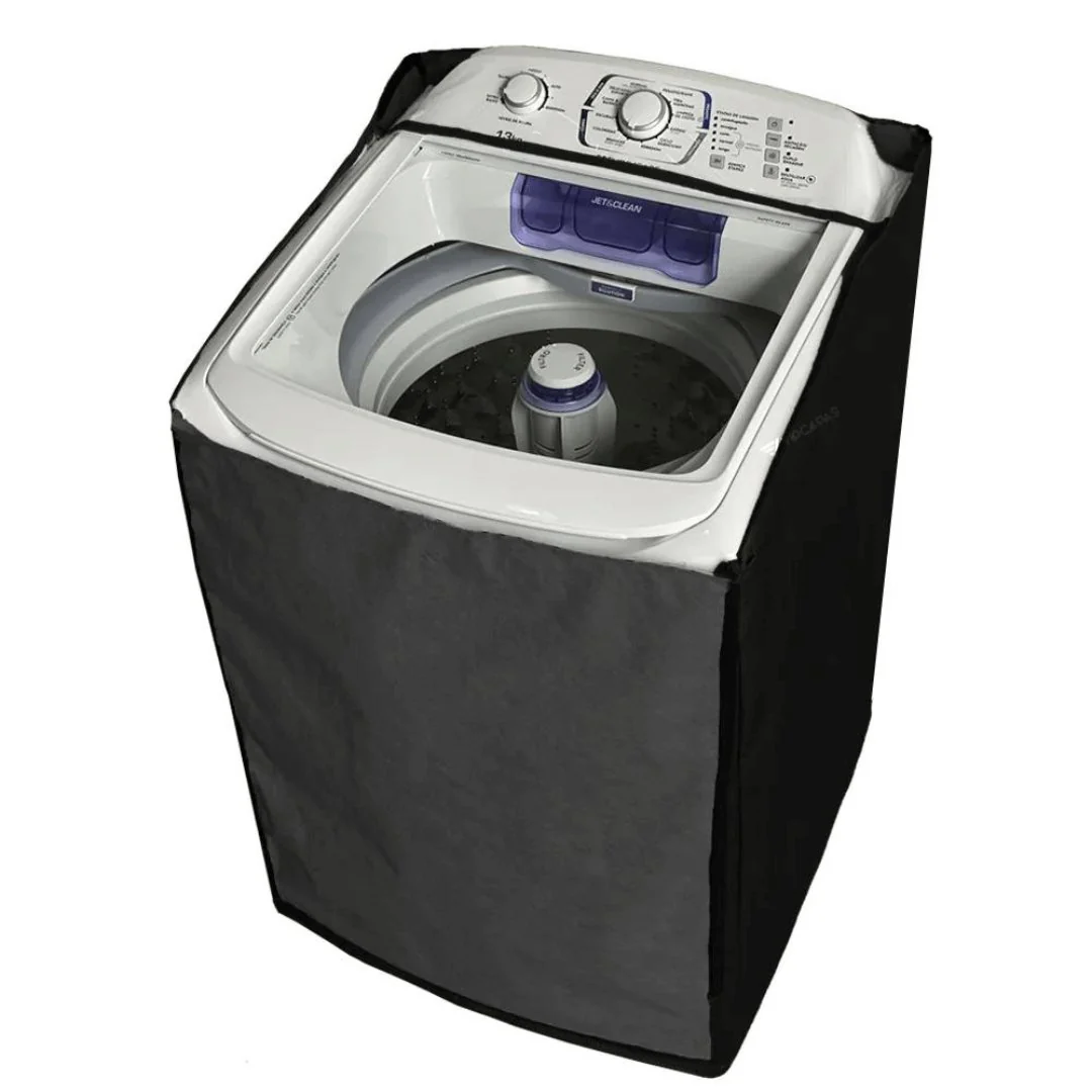 Capa para Máquina de Lavar Electrolux LPR 17 17kg Preta