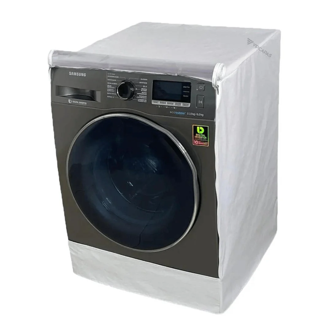 Capa para Máquina Lava e Seca Samsung 11kg Branca - Image 2