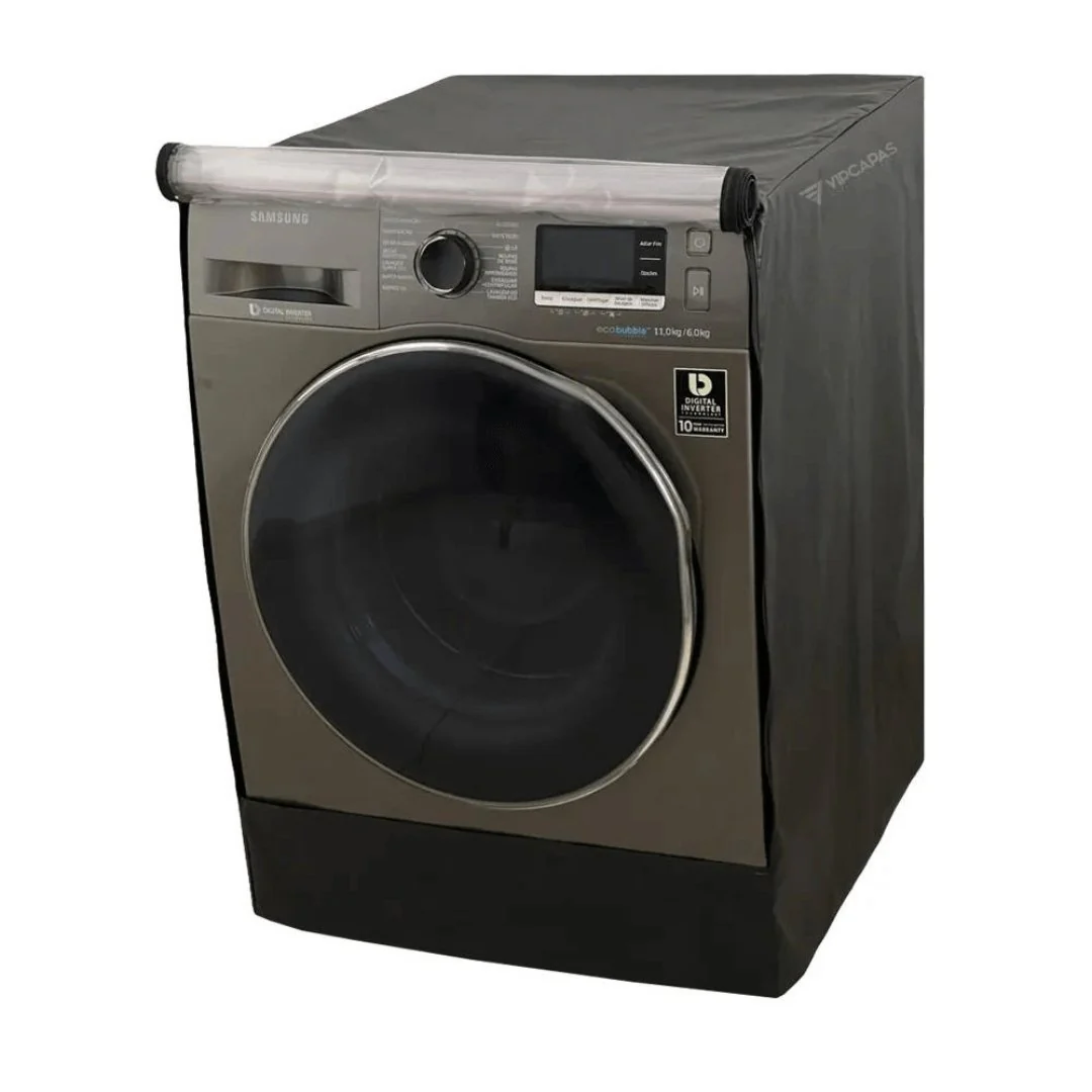 Capa para Máquina Lava e Seca Samsung 11kg Preta - Image 2