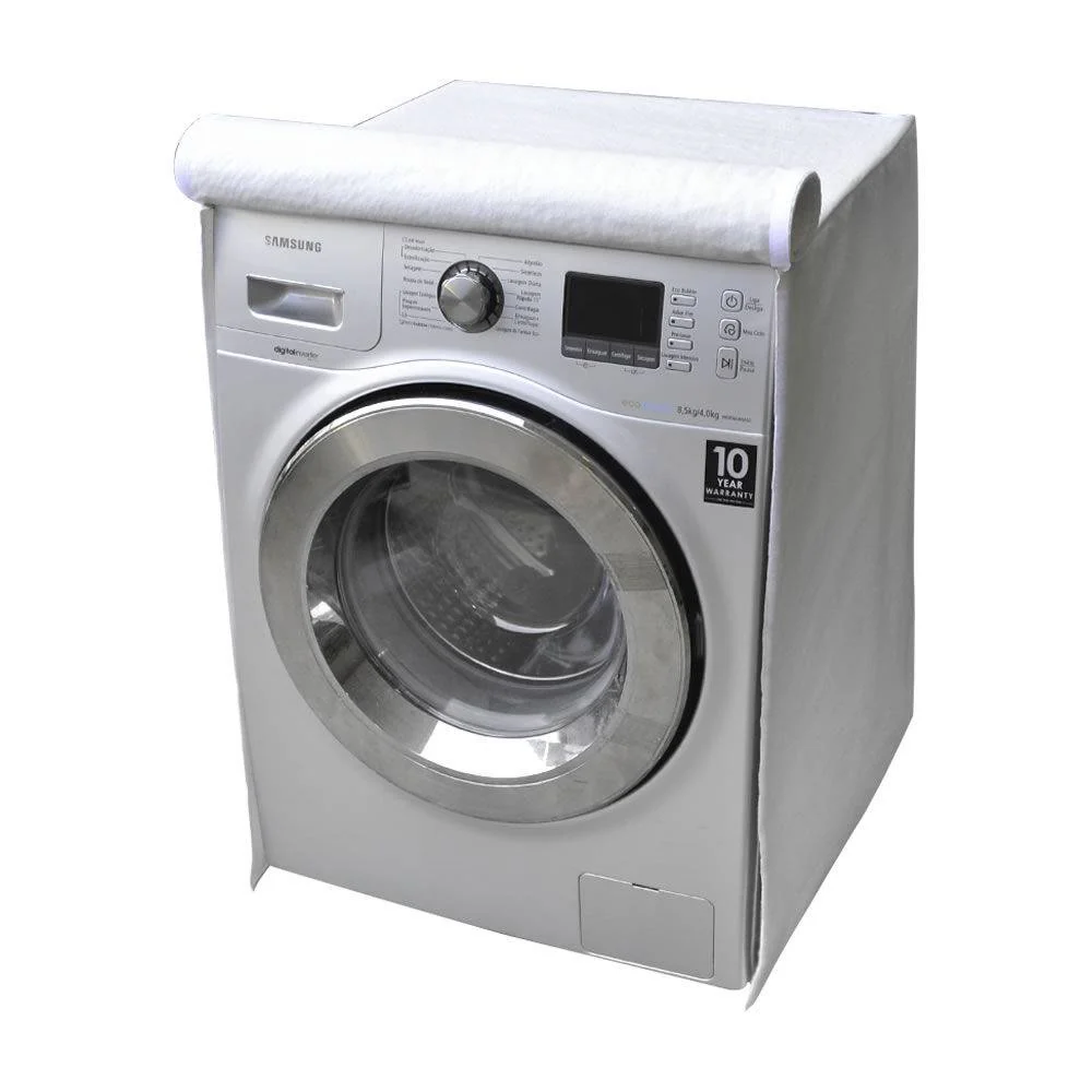 Capa para Máquina Lava e Seca Samsung 11kg WD11K Branca