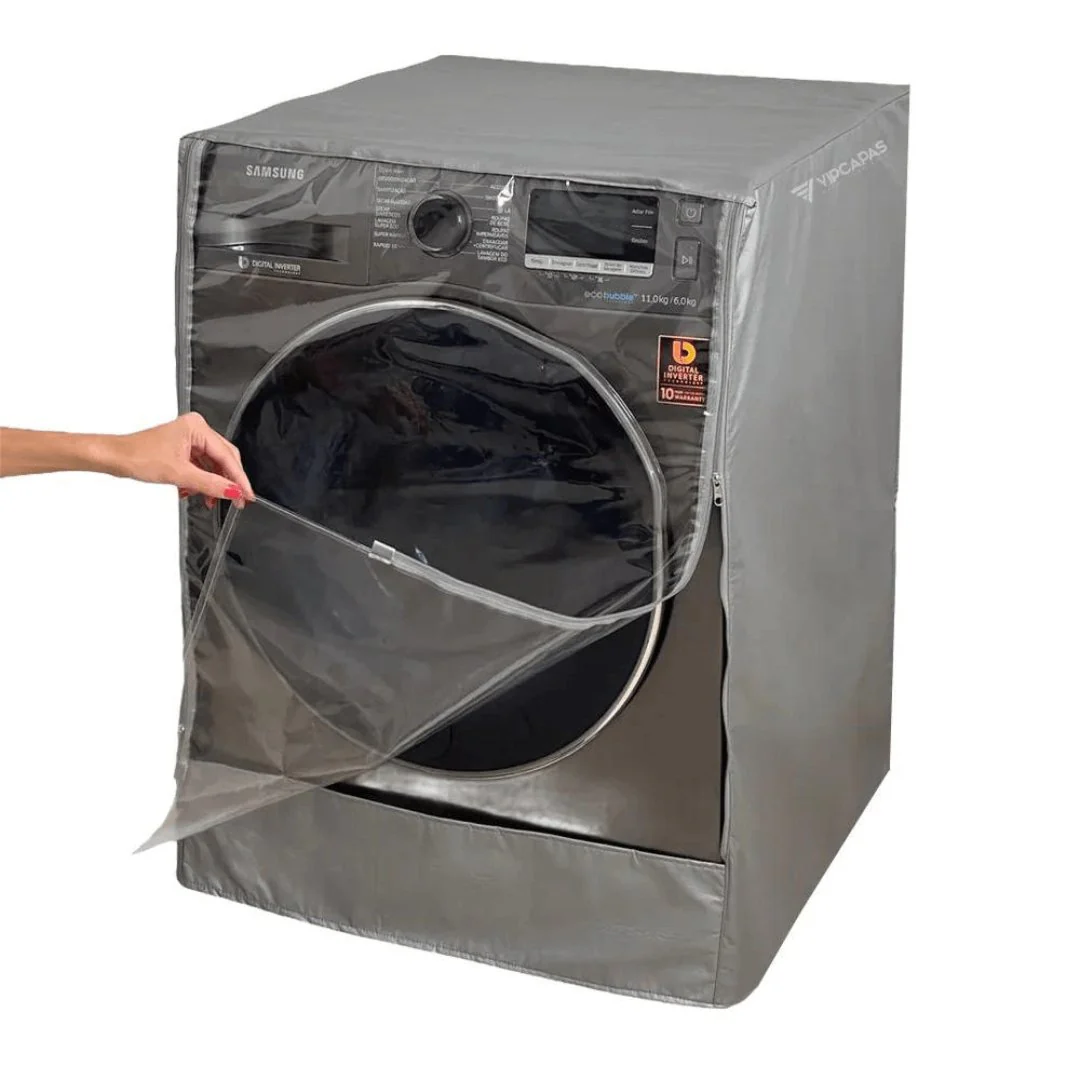 Capa para Máquina Lava e Seca Samsung WD11T 11kg Cinza - Image 2