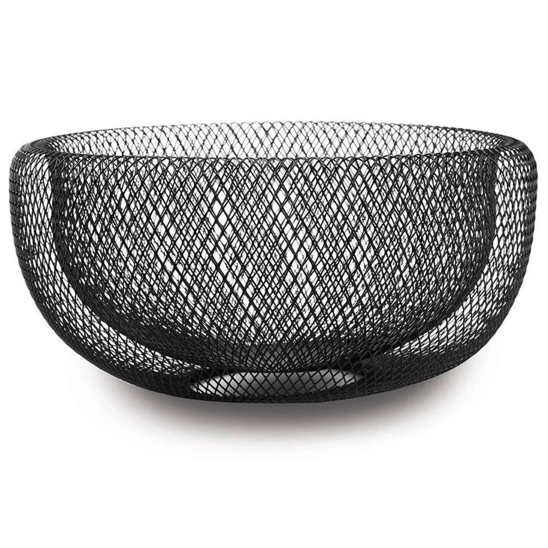 Centro de Mesa Aramado de Metal Preto 28,5cm - Image 3