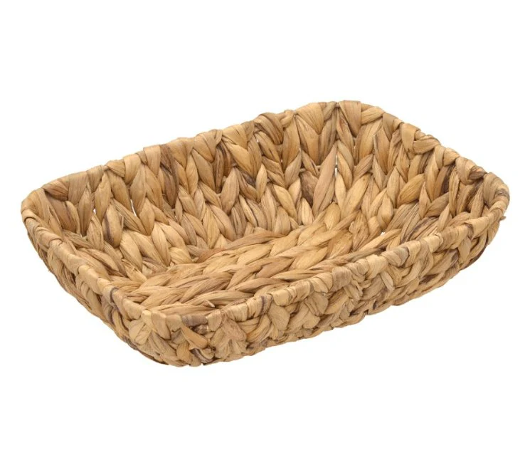 Cesta de Rattan Retangular 27,5cm