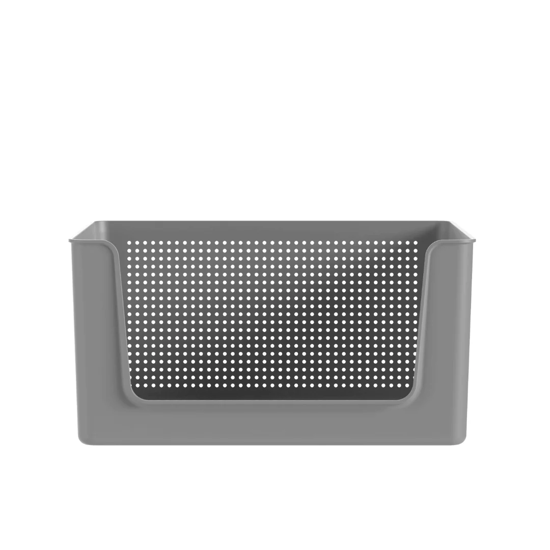 Cesto com Abertura Frontal Flow Chumbo 16L - Image 7