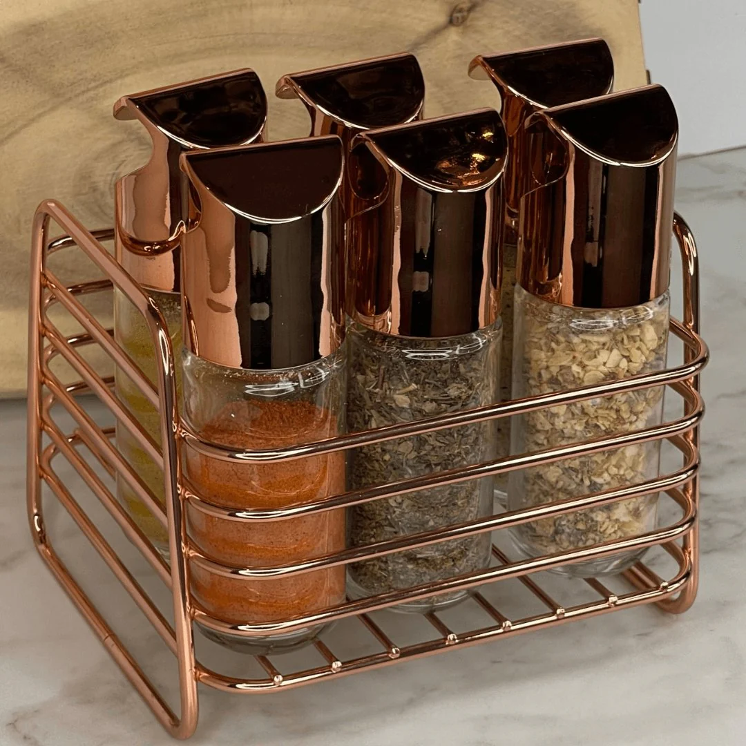 Cesto Multiuso Azeite Temperos Rose Gold Luxo - Image 3