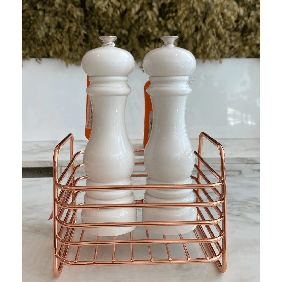 Cesto Multiuso Azeite Temperos Rose Gold Luxo - Image 6