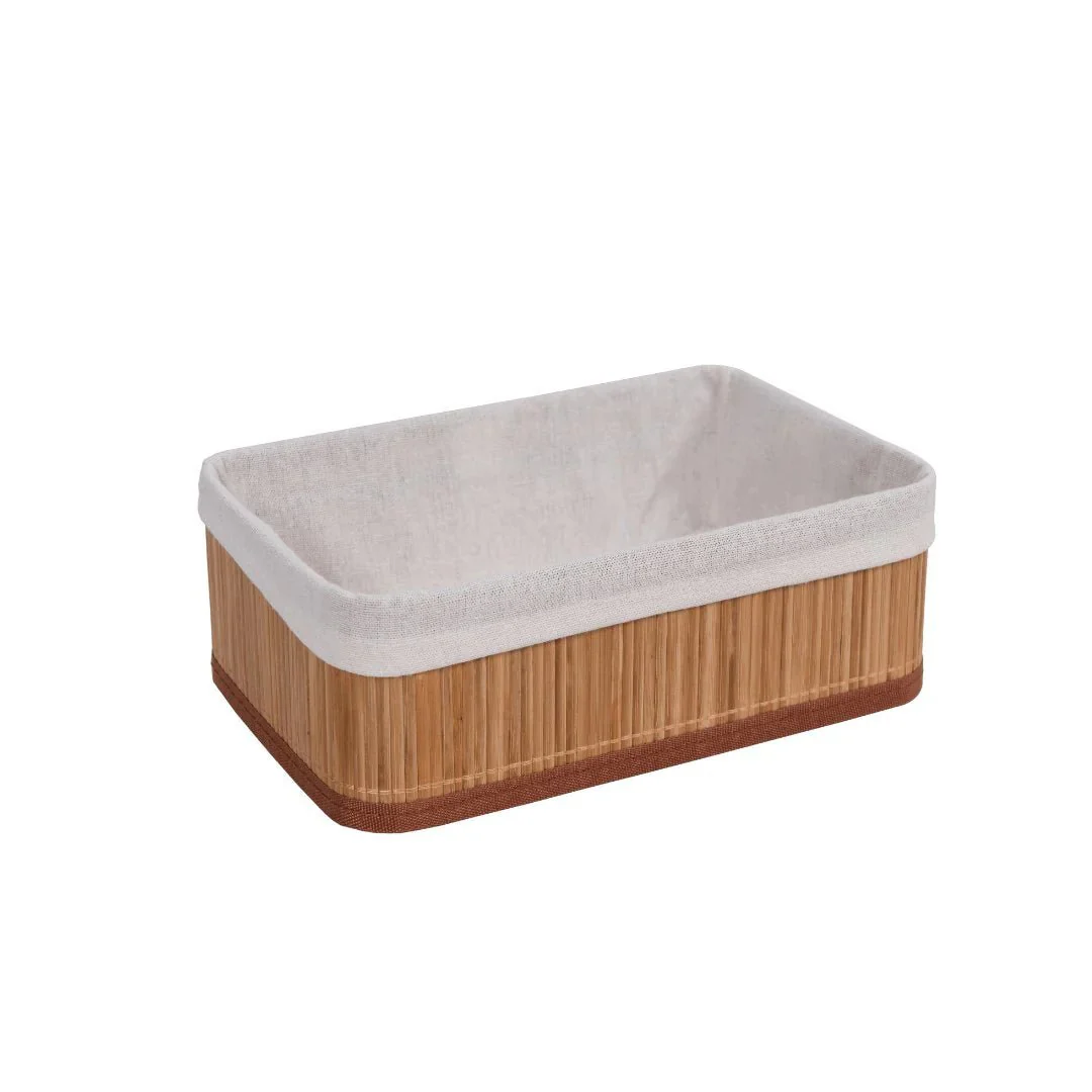 Cesto organizador de Bambu 25cm - Image 3