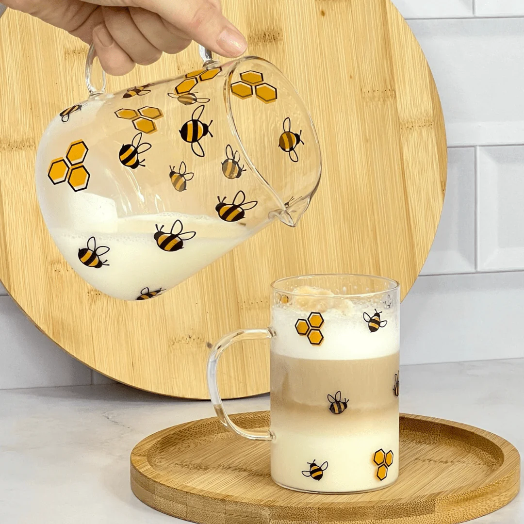 Chaleira Abelha Bee em Vidro Borossilicato com Filtro de Aço 750ml - Image 3