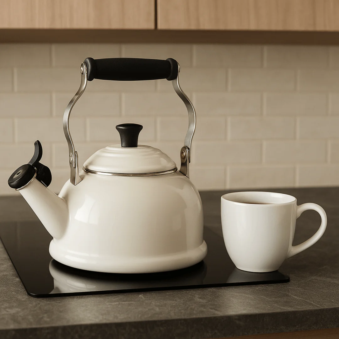 Chaleira Classica com Apito Branca 1,6 Litros Le Creuset - Image 3