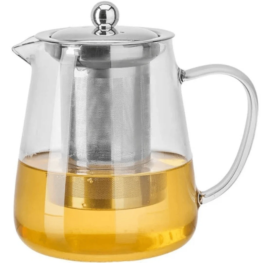 Chaleira de Vidro Borossilcato com Infusor em Aço Inox 750ml - Image 2