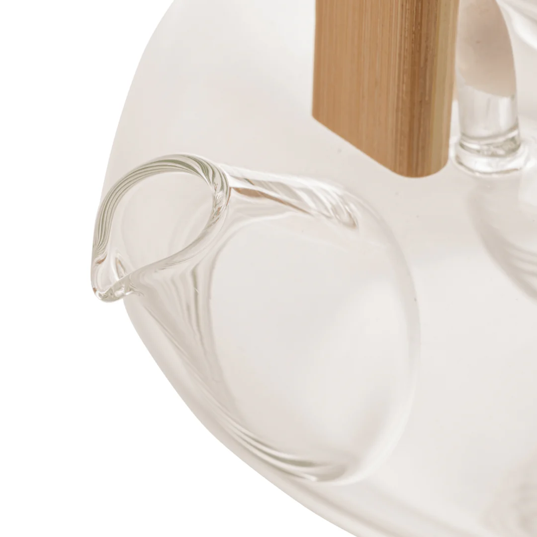Chaleira de Vidro Borossilicato com Alça de Bambu 800ml - Image 15