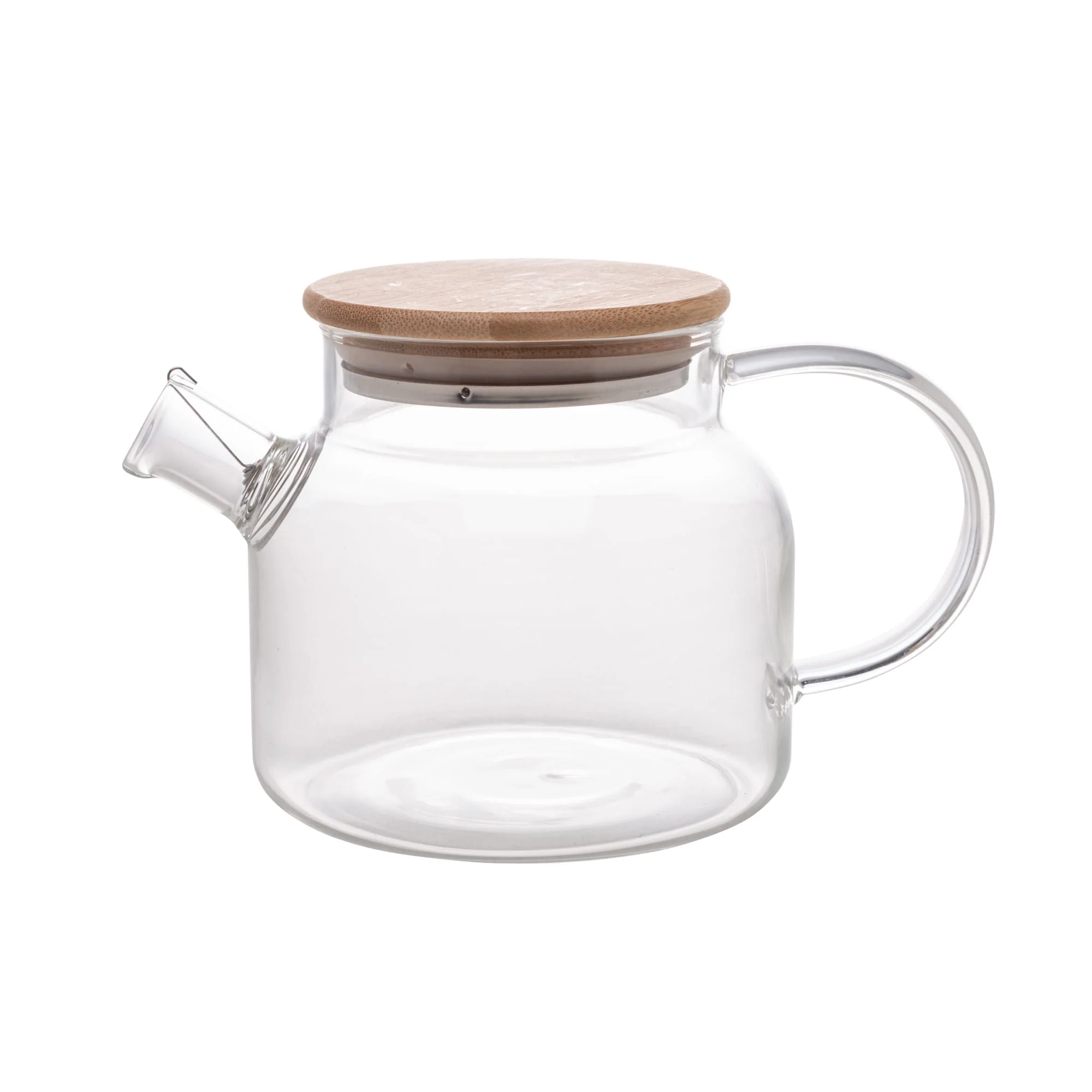 Chaleira de Vidro Borossilicato com Tampa em Bambu 600ml - Image 6