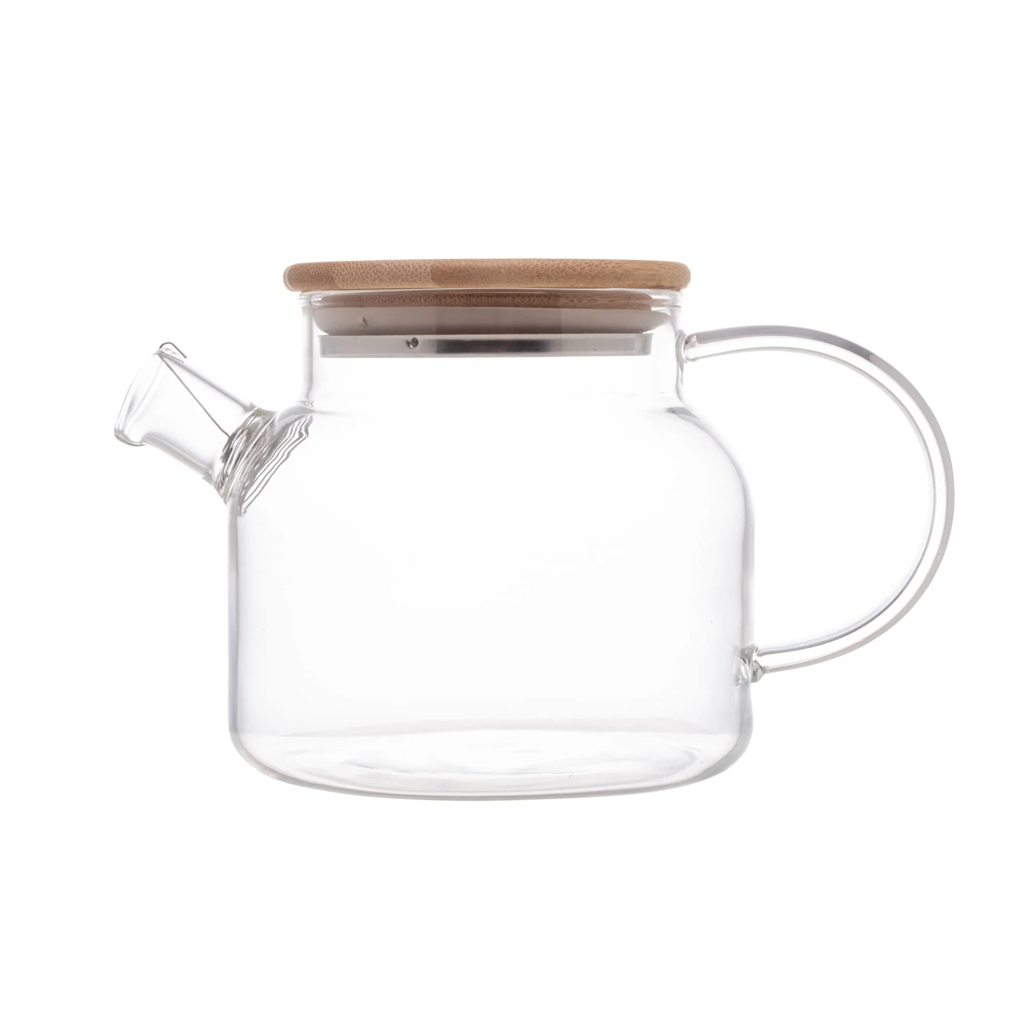 Chaleira de Vidro Borossilicato com Tampa em Bambu 600ml - Image 9
