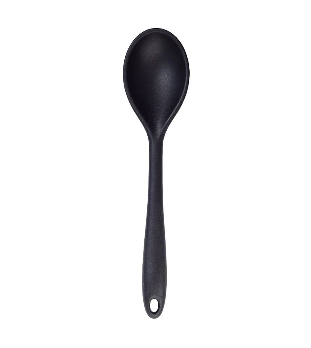 Colher de Silicone Duplo Preto