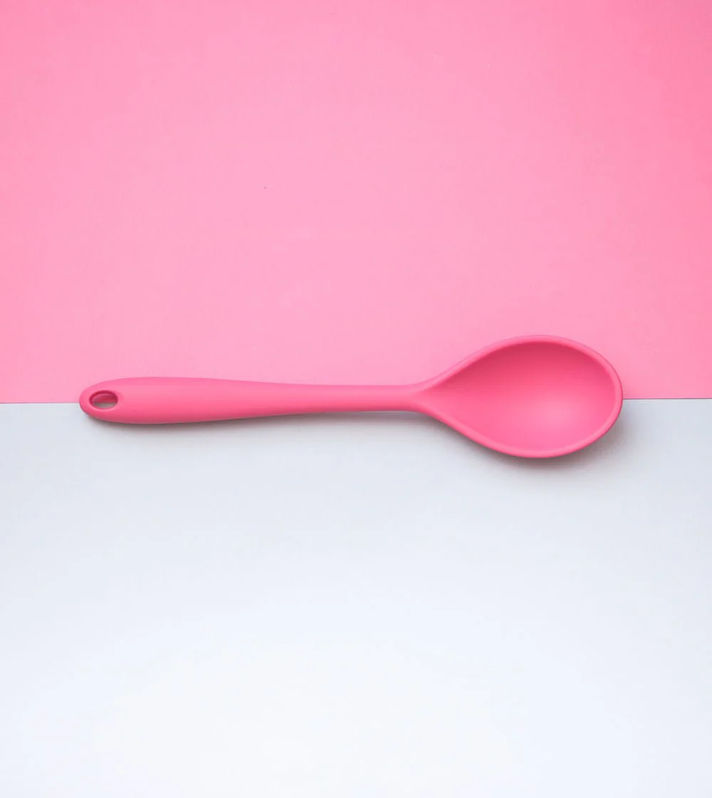 Colher de Silicone Duplo Rosa - Image 3