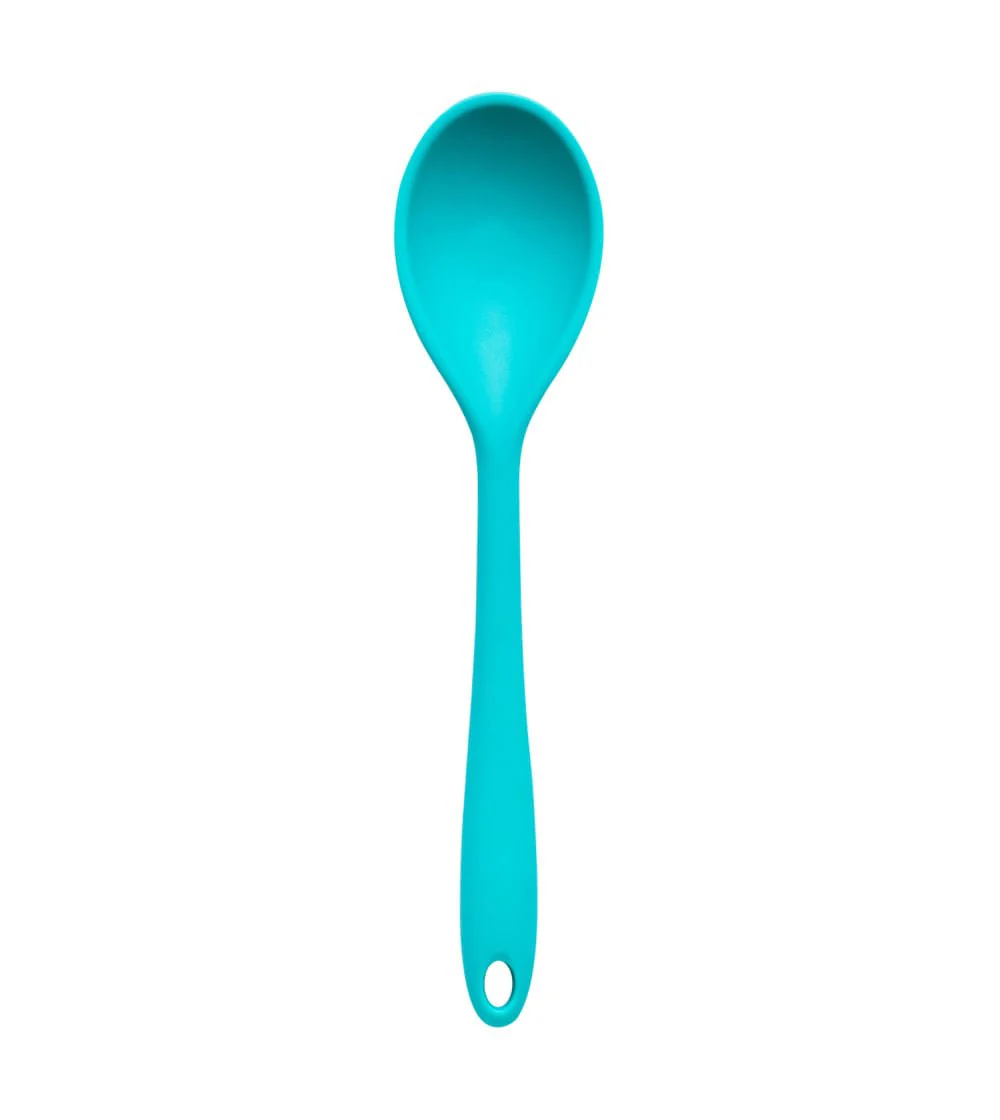 Colher de Silicone Duplo Verde Oikos COZ00478VRD01