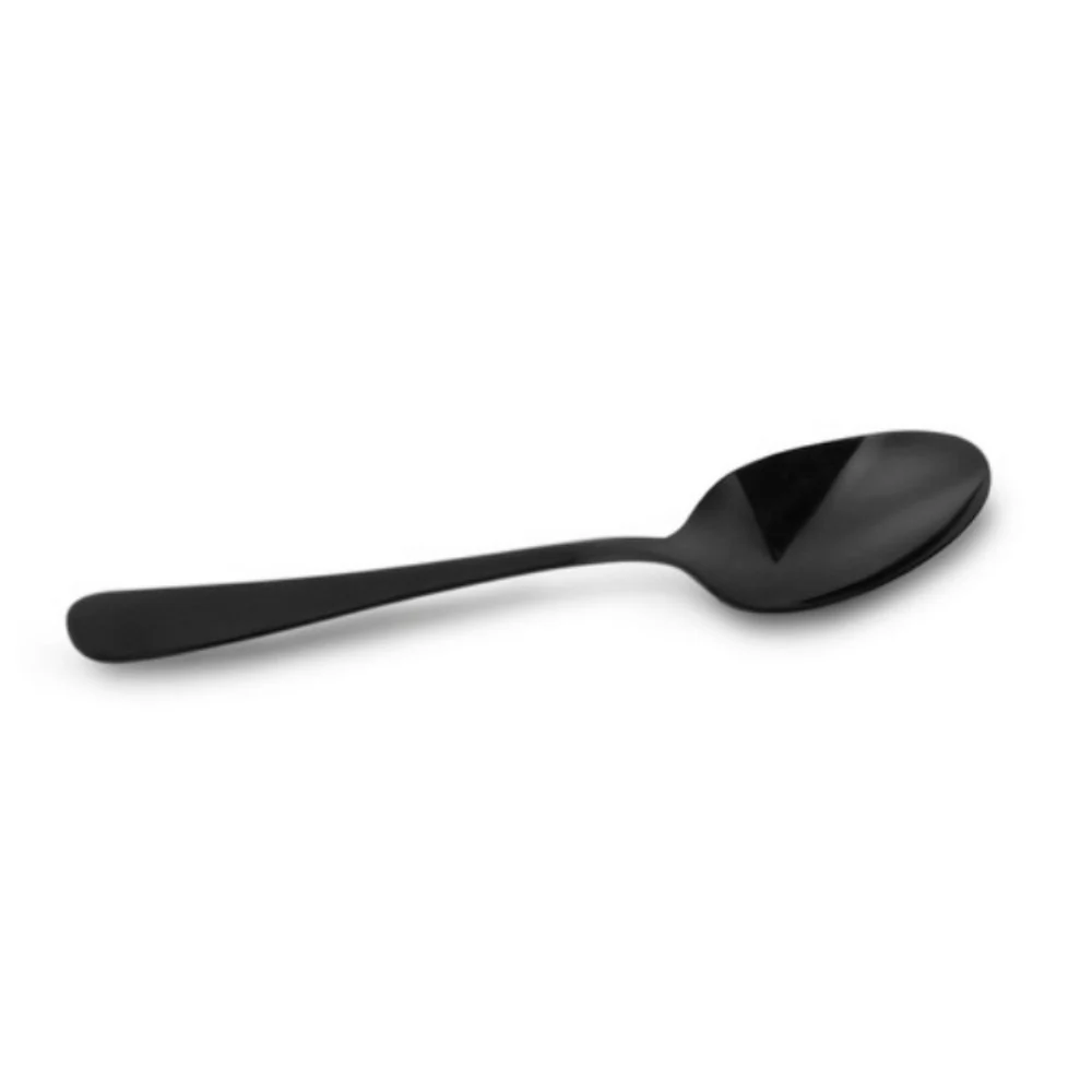 Colher De Sopa Mesa Posta Onix Aço Inox - 20,4 x 4,2 cm