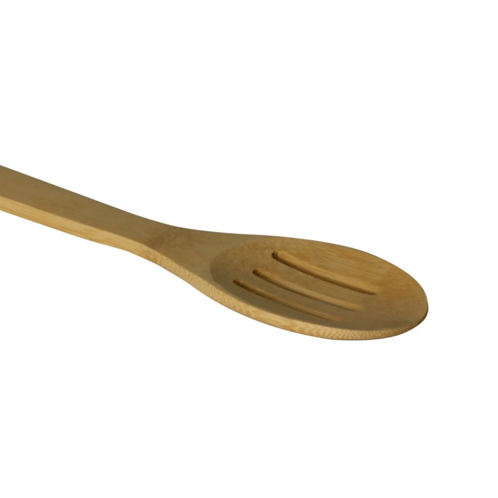 Colher Vazada de Bambu 30cm - Image 2