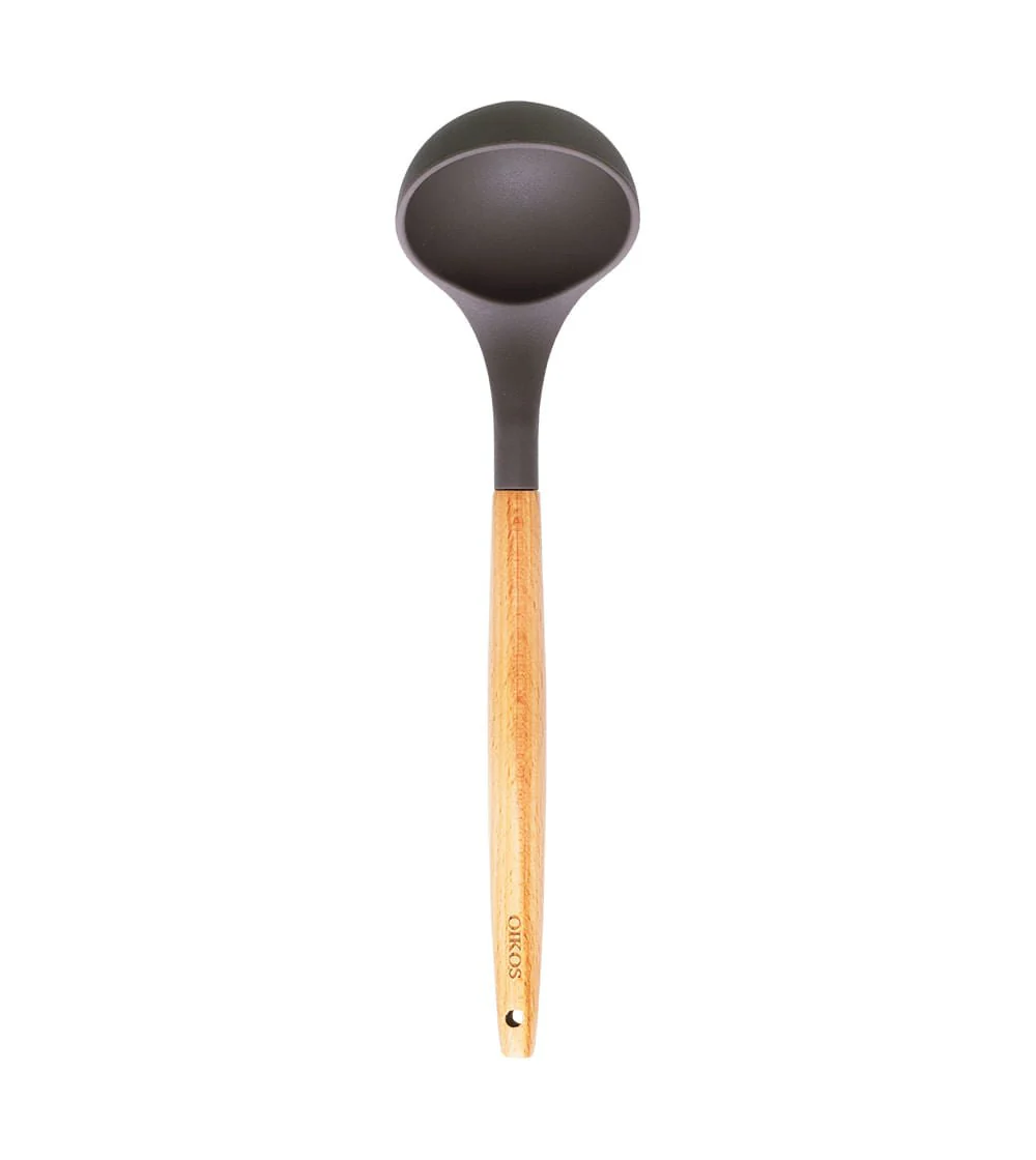 Concha de Silicone com Cabo de Madeira