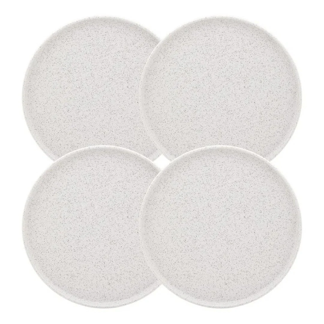 Conjunto 4 Pratos Rasos Baunilha 26cm