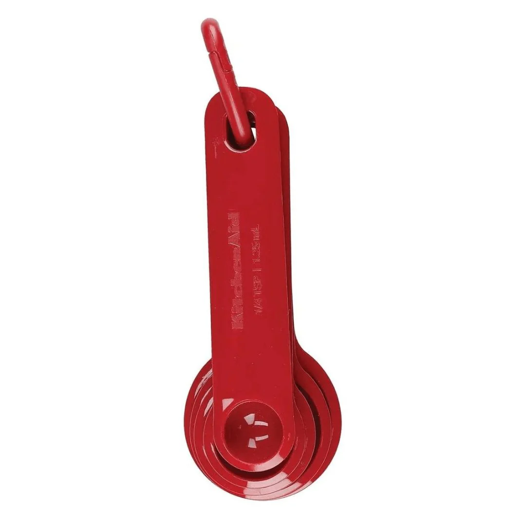 Conjunto Colheres de Medidas Vermelha 5 peças KitchenAid - Image 2