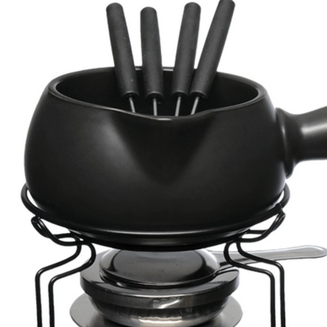 Conjunto de Fondue Genebra Preto 8 peças 750ml - Image 2