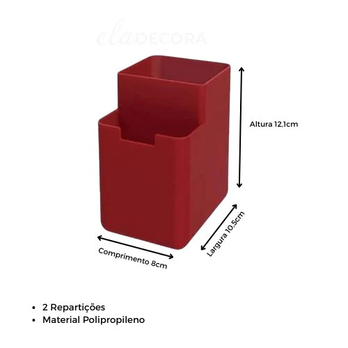 Conjunto Organizador de Pia Vermelho - Image 3