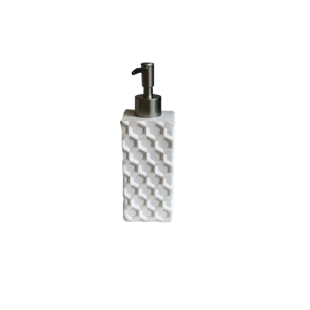 Conjunto Para Banheiro De Resina Branco - Image 2