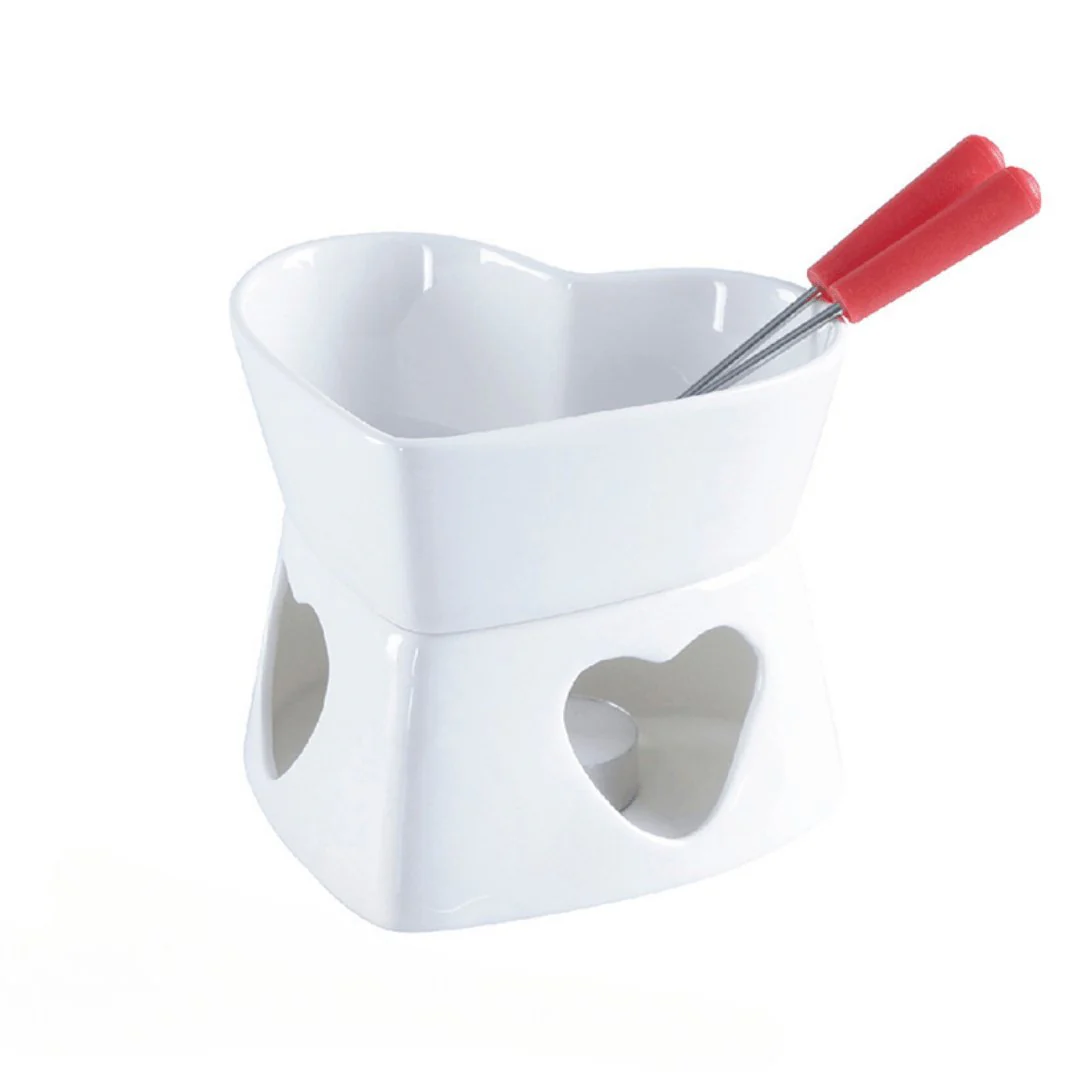 Conjunto para Fondue Branco 7 Peças - Image 2
