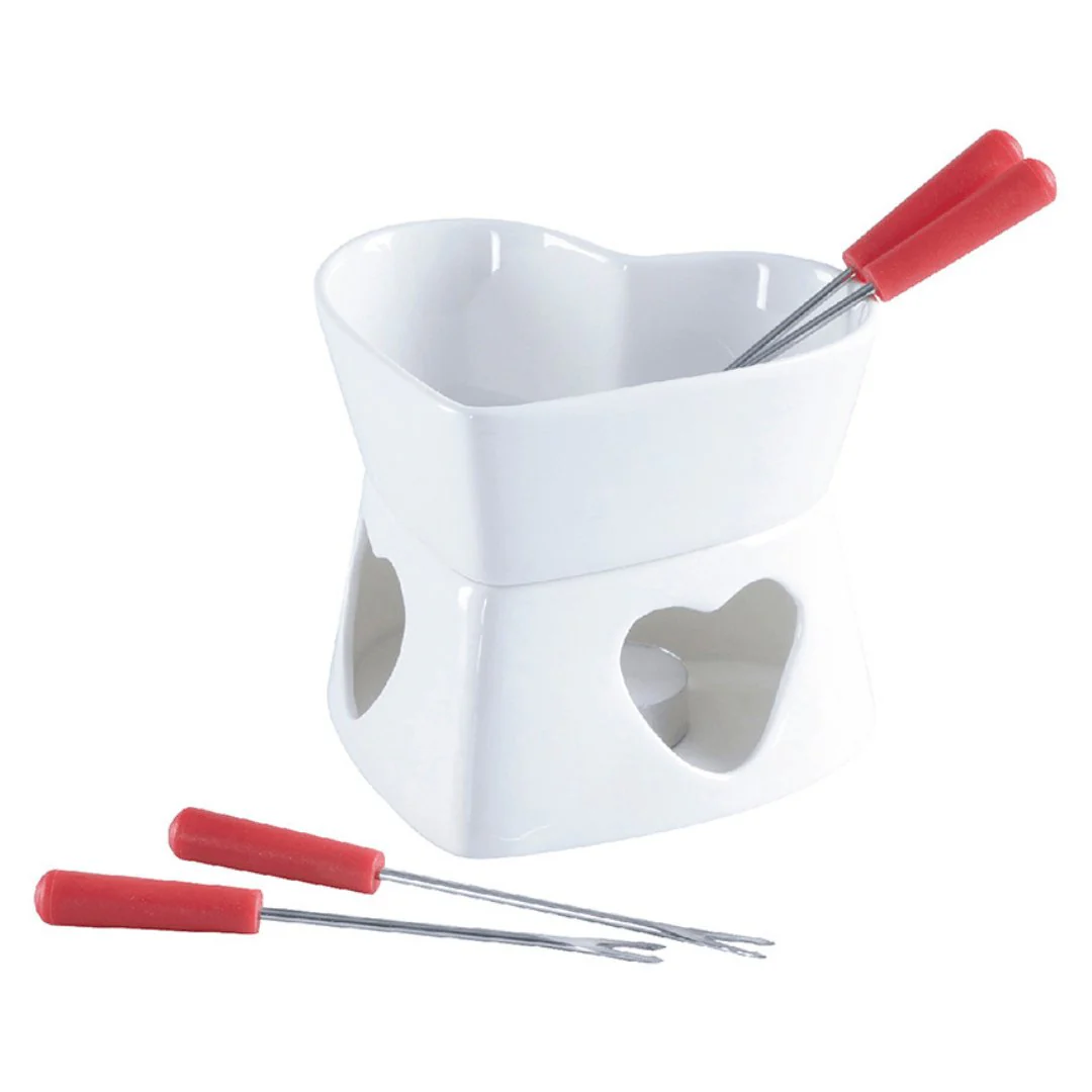 Conjunto para Fondue Branco 7 Peças - Image 3