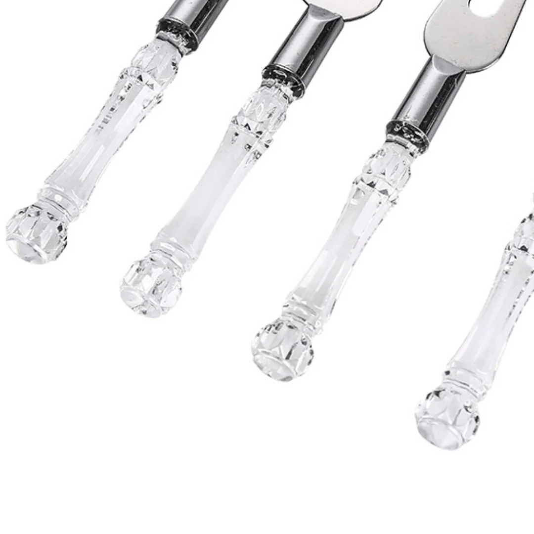Conjunto para Queijo em Cristal 4 Peças - Image 3