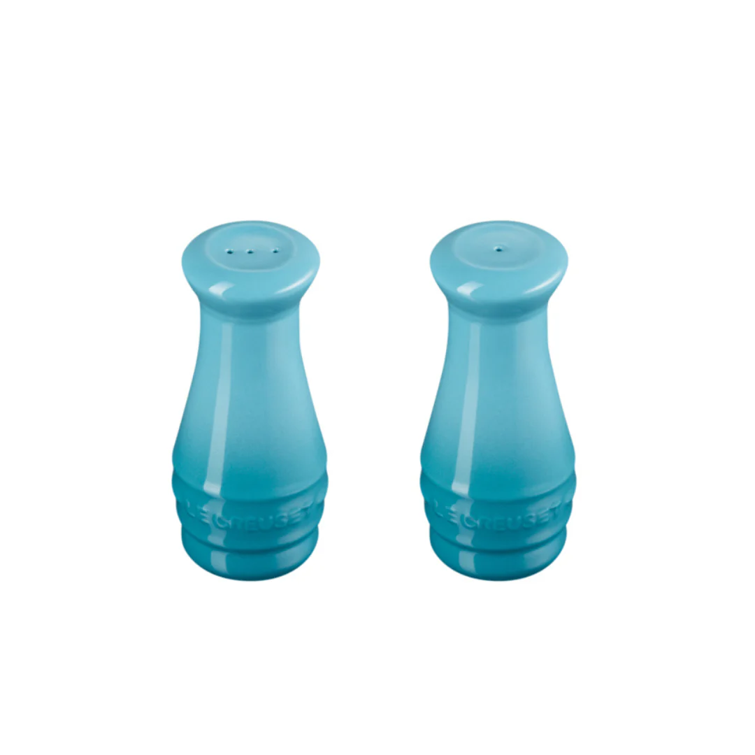 Conjunto Saleiro e Pimenteiro Azul Caribe 110ml Le Creuset - Image 2