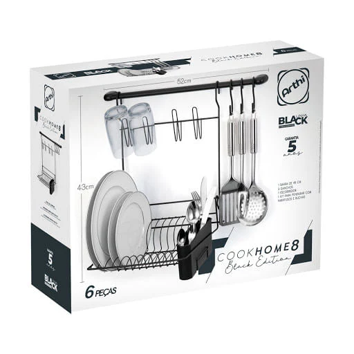 Cook Home 9 Black Edition Preto - Image 3