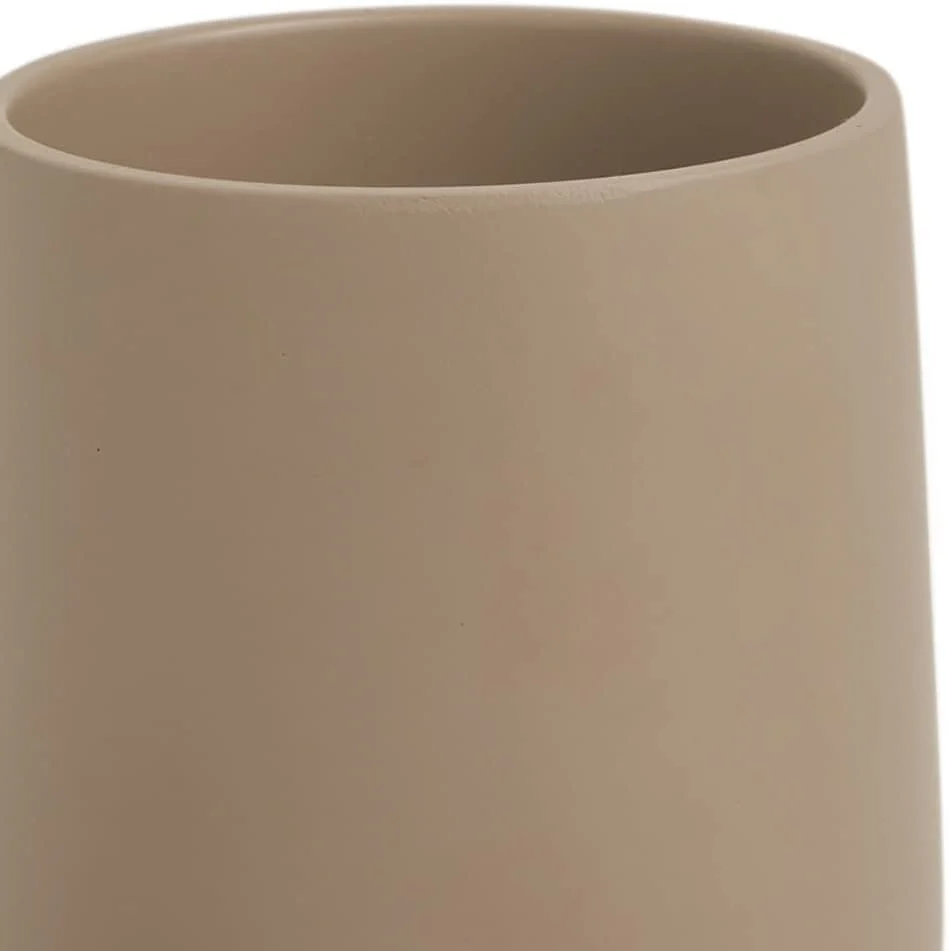 Copo em Cimento Porta Escova Cachepot Cinza 10,5cm - Image 3