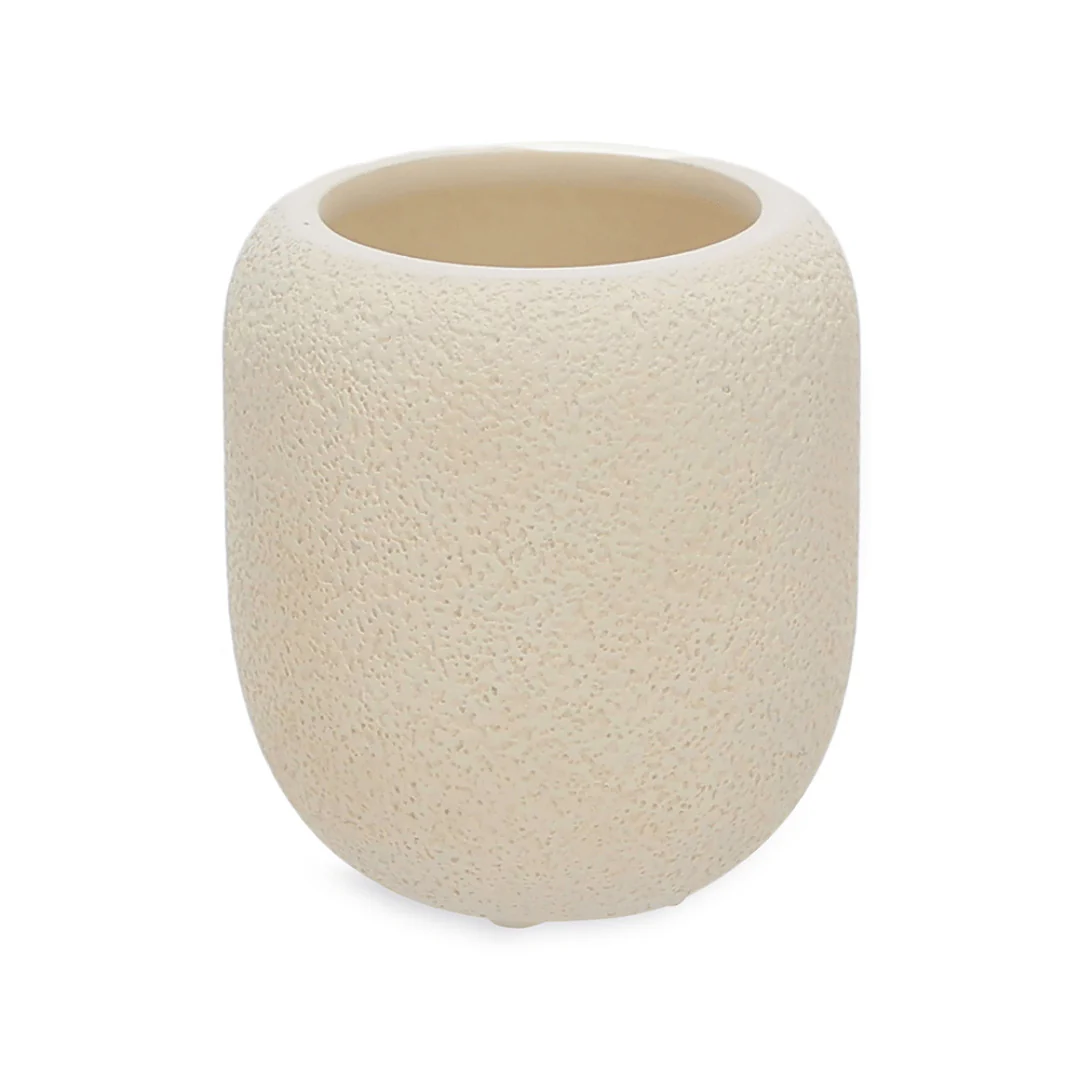 Copo Multiuso Porta Objetos em Cimento Bege 9cm - Image 3